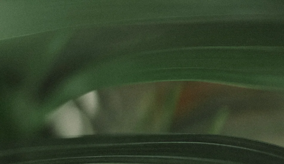 Deep green abstract surface